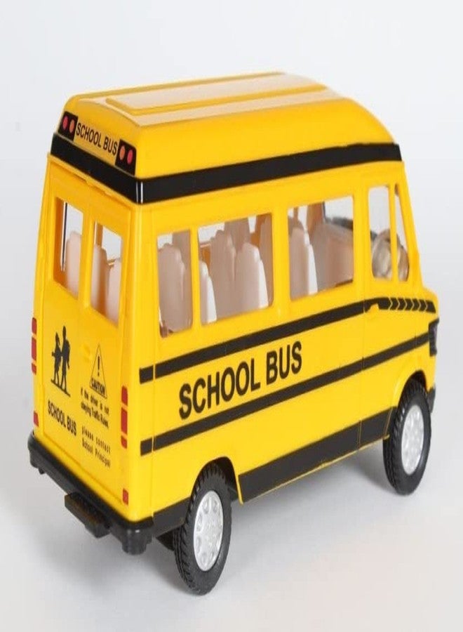 USCATALOG International Toy Mall Plastic School Bus Toy for Kids Boys Girls - Image 3